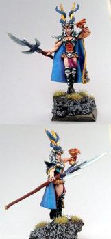 Dark Elf Sorceress by heroesgames