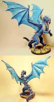 StormWing Blue Dragon by LavronYor