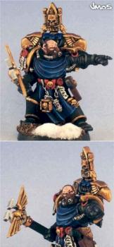 Ultramarines Chaplain Marcus Titus by jokersminiatures