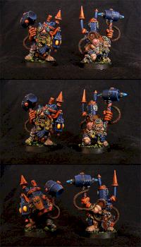 Space Boar Dwarf Grey Hunters w/ Power Weapons by HodRod