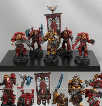 Blood Angels Honour Guard (Gold, UK GD 2012) by glazed over