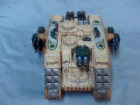 dark Angels Death Wing tank by paintslinger