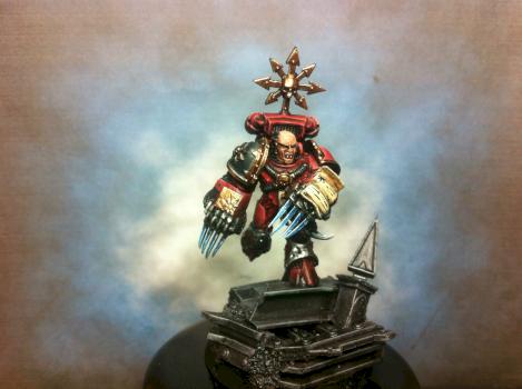 Word Bearers Chaos Lord by That Other Guy