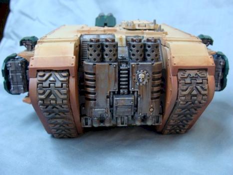 dark Angels Death Wing tank by paintslinger