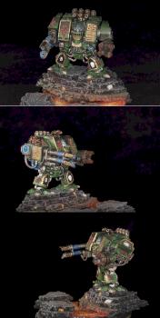 Salamanders Venerable Dreadnought by Adeptus Painter