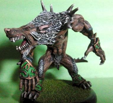 Circle Of Orboros: Classic Feral Warpwolf by Painnsufferin