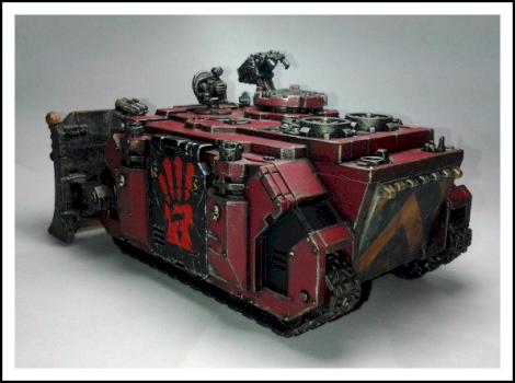 Red Corsairs Vindicator by unforgiven302