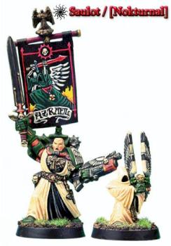 Dark Angels Commander Azrael by saulot