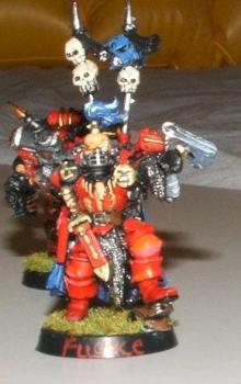 Khorne: World Eaters Chosen Aspiring Champion Fugace by generalxue