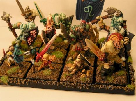 Chaos Warrior Unit by The Nameless