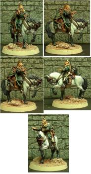 LOTR Legolas and Gimli on Horseback by kathrynloch