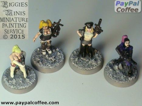 Four SV015 MISTRESS TRUDES STREET GIRLS by Biggiesminis