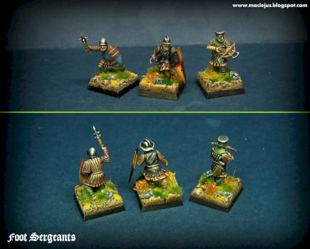 Foot Sergeants 28mm by Maciejus_exe