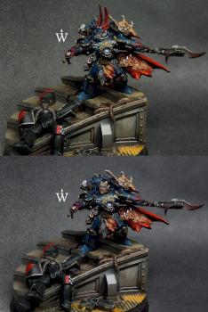 Sevatar First Captin of the Night Lords by WarmasterPainting