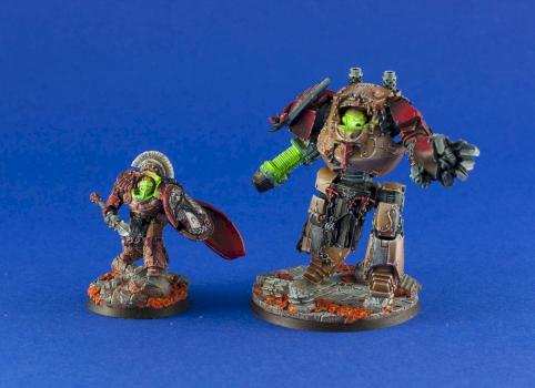 Minotaurs Contemptor Dreadnought & Asterion Moloc by Screwdriver