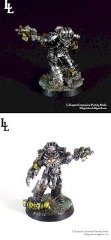 Narik Dreygur Consul Praetor Iron Warriors Forge World weekend Event by lilloser