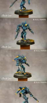 Cutter from Panoceania Infinity army by TrollPainter