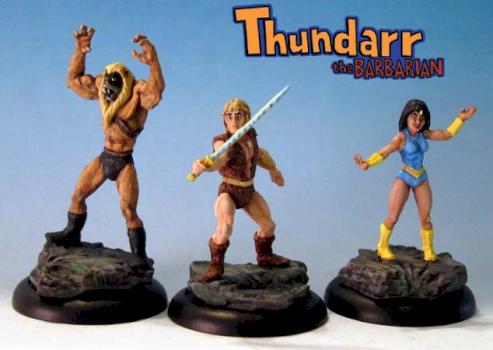 Thundarr the Barbarian - Interloper Miniatures Wasteland Warriors by xredmenacex