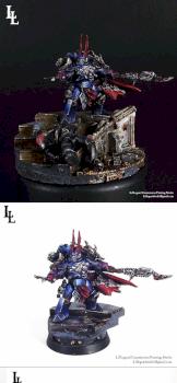 Sevatar Prince of Crows Horus Heresy Night Lords In Midnight Clad by lilloser