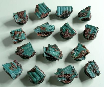 25mm round bases (Strange Cargo) by philydorf