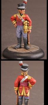 Ltd. Edition 28th Gloucestershire Regiment Officer (1805) by blackfly