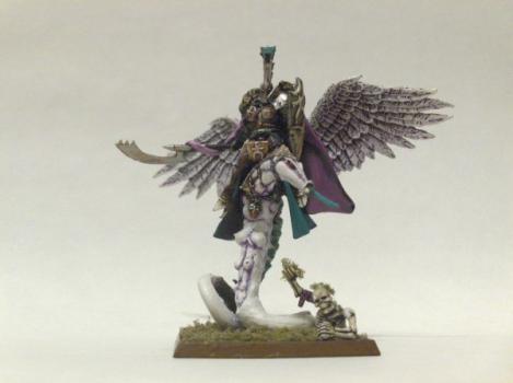 Slaanesh General on Steed of Slaanesh by luciantheseducer