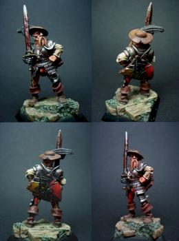 Mordheim. Chevalier errant by Thantor