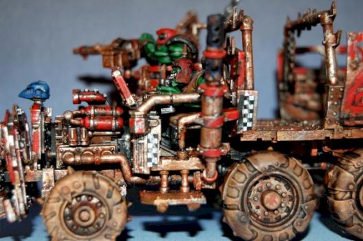 Ork Trukk - Weathering by Kester