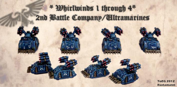 Whirlwind Detachment (1997 era Epic 40K miniature) by rastamann