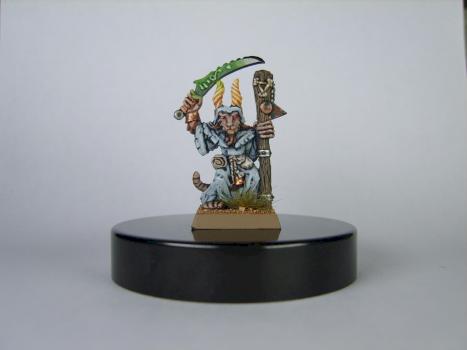 Old School Warhammer Fantasy Skaven Grey Seer by Wicksy