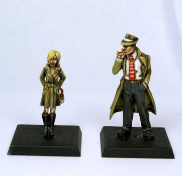 Private Eye / Spy Eldritch Investigators by The_Iron_Painter