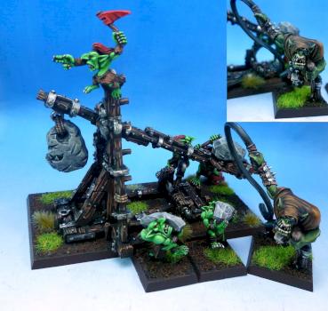 Orcs & goblins rock lobber by axia