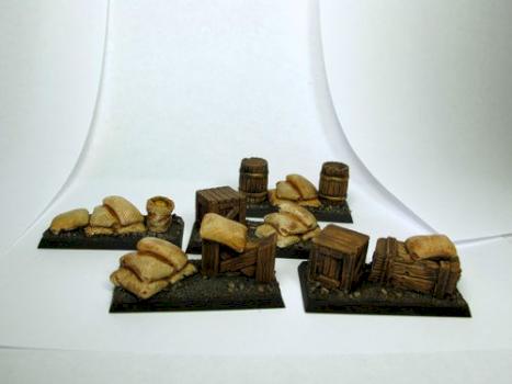 Dungeons and Dragons 28mm Barricade Terrain by The_Iron_Painter