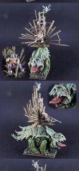 Chaos Nurgle Warshrine by dargo000