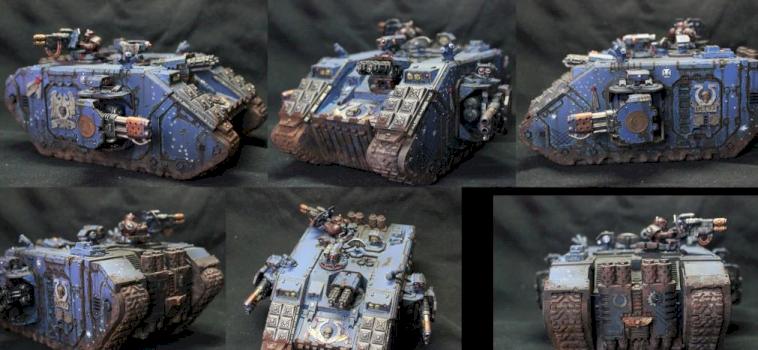 Ultramarine landraider redeemer by ichibanpainting