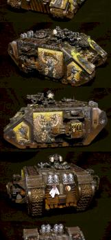 Black Templars Land Raider by lordNicon