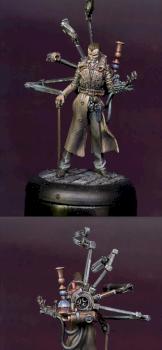 Sherlock Holmes combat setup (details) - Infamy Miniatures by Infamy Miniatures