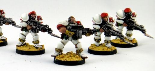 Red Bonet Warzone Soldiers by Drybrusher