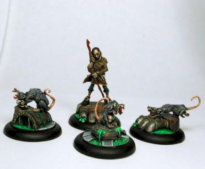 Hamlin the Plagued and Plague Rats by The_Iron_Painter