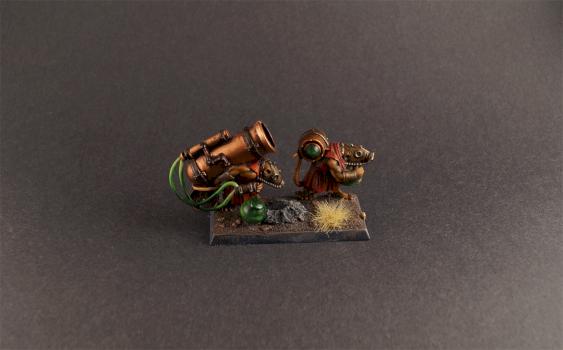 Skaven poisoned wind mortar by Walhell