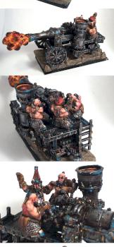 Chaos Dwarf Magma Cannon by Toadpainter