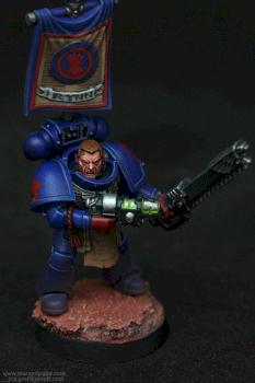 Warhammer 40K Crimson Fists Sergeant by Johnnyhorse