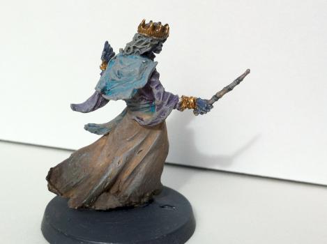 Lich with bone wand, back by Baerd