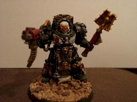 Space Marine Chaplain by Parfs