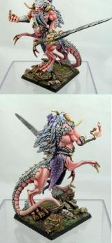 Chaos Slaanesh Shaggoth Dragon Ogre by UberTek