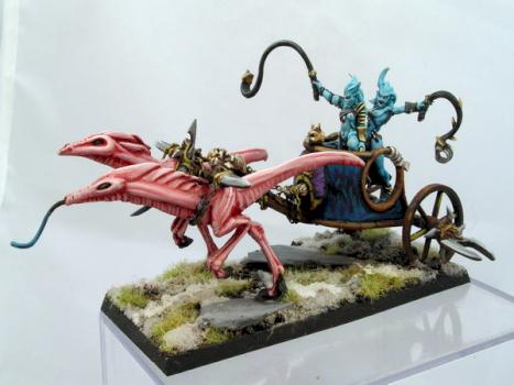 Choas Slaanesh Demonic Chariot by UberTek