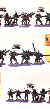 Tau Firewarriors by The Wraithlord