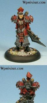 Warmachine Commandant Irusk by funkyyuzzam