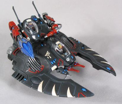 Eldar Fire Prism Grav Tank by wolvzbane