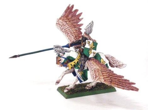 Bretonnian Duke on Pegasus by nvstudios